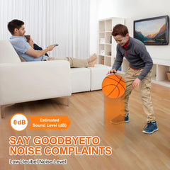 Silent Foam Basketball Indoor Training Ball High Bounce Noiseless Sizes