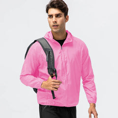 Waterproof Windbreaker Jacket Men Women Outdoor Sun Protection Clothing