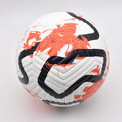 Standard Size 5 Soccer Ball PU Machine Stitched Training Match