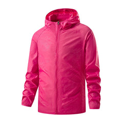 Waterproof Hiking Jacket Sun Protection Windbreaker Unisex Portable Outdoor