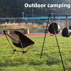 Outdoor Moon Chair Folding Portable Aluminum Camping Leisure Chair