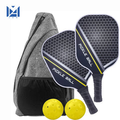 Graphite Carbon Fiber Pickleball Paddle Set Lightweight USAPA Approved