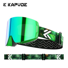 Photochromic Ski Goggles Magnetic Anti Fog UV400 Snow Eyewear