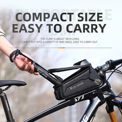 MTB Bicycle Pump 80 PSI Manual Air Pump Tire Inflator