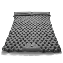 Double Inflatable Camping Mattress Ultralight Sleeping Pad Travel Bed