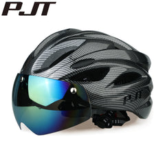 Ultra Light Cycling Helmet Magnetic Goggles MTB Road Bike
