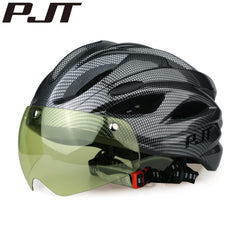 Ultra Light Cycling Helmet Magnetic Goggles MTB Road Bike