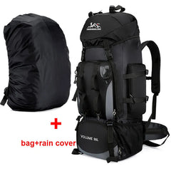 90L Waterproof Hiking Backpack Large Capacity Trekking Camping Travel