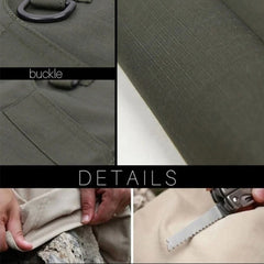 Men Tactical Cargo Pants Waterproof Multi Pocket Outdoor Plus Size