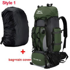 90L Waterproof Hiking Backpack Large Capacity Trekking Camping Travel