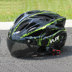 Ultra Light Cycling Helmet Magnetic Goggles MTB Road Bike