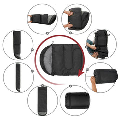 Lightweight 4 Season Sleeping Bag Warm Envelope Outdoor Backpacking