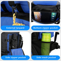 90L Waterproof Hiking Backpack Large Capacity Trekking Camping Travel