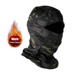 Winter Fleece Balaclava Camouflage Warm Full Face Outdoor Mask