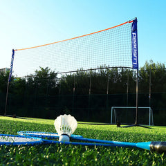 Portable Folding Badminton Net Set for Indoor Outdoor Sports Training