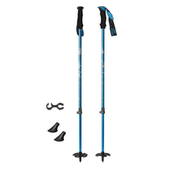 Adjustable Skiing Trekking Poles Sturdy Hiking Walking Sticks Outdoor