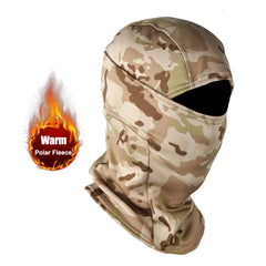 Winter Fleece Balaclava Camouflage Warm Full Face Outdoor Mask