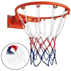 Durable Standard Basketball Net Thick Nylon Three Color Replacement Mesh