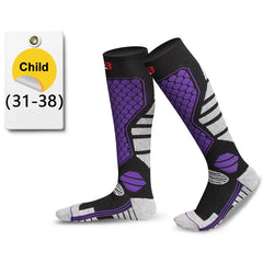 Winter Ski Socks Thick Warm Anti Cold Outdoor Hiking Stockings
