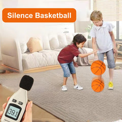 Silent Foam Basketball Indoor Training Ball High Bounce Noiseless Sizes