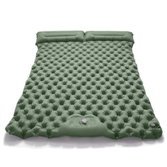 Double Inflatable Camping Mattress Ultralight Sleeping Pad Travel Bed