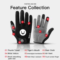 Cycling Gloves Breathable Non Slip Touchscreen MTB Road Bike