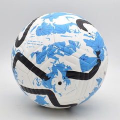 Standard Size 5 Soccer Ball PU Machine Stitched Training Match